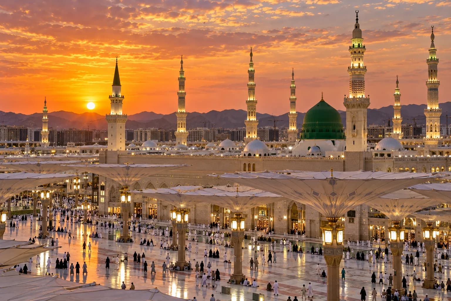 Masjid an-Nabawi in Madinah